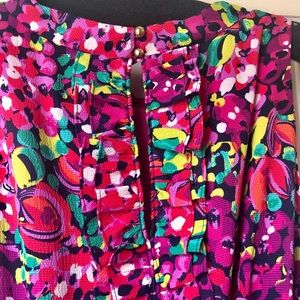 Floral Lilly Pulitzer Dress with Ruffle Detail